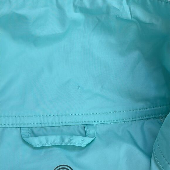 Peter Millar Element Wind 1/4 Zip Golf Pullover Windbreaker Teal Size Small - Picture 11 of 15